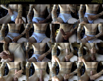 tattooednudedude
